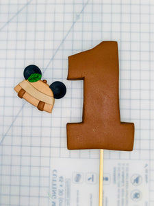 Custom Fondant Number