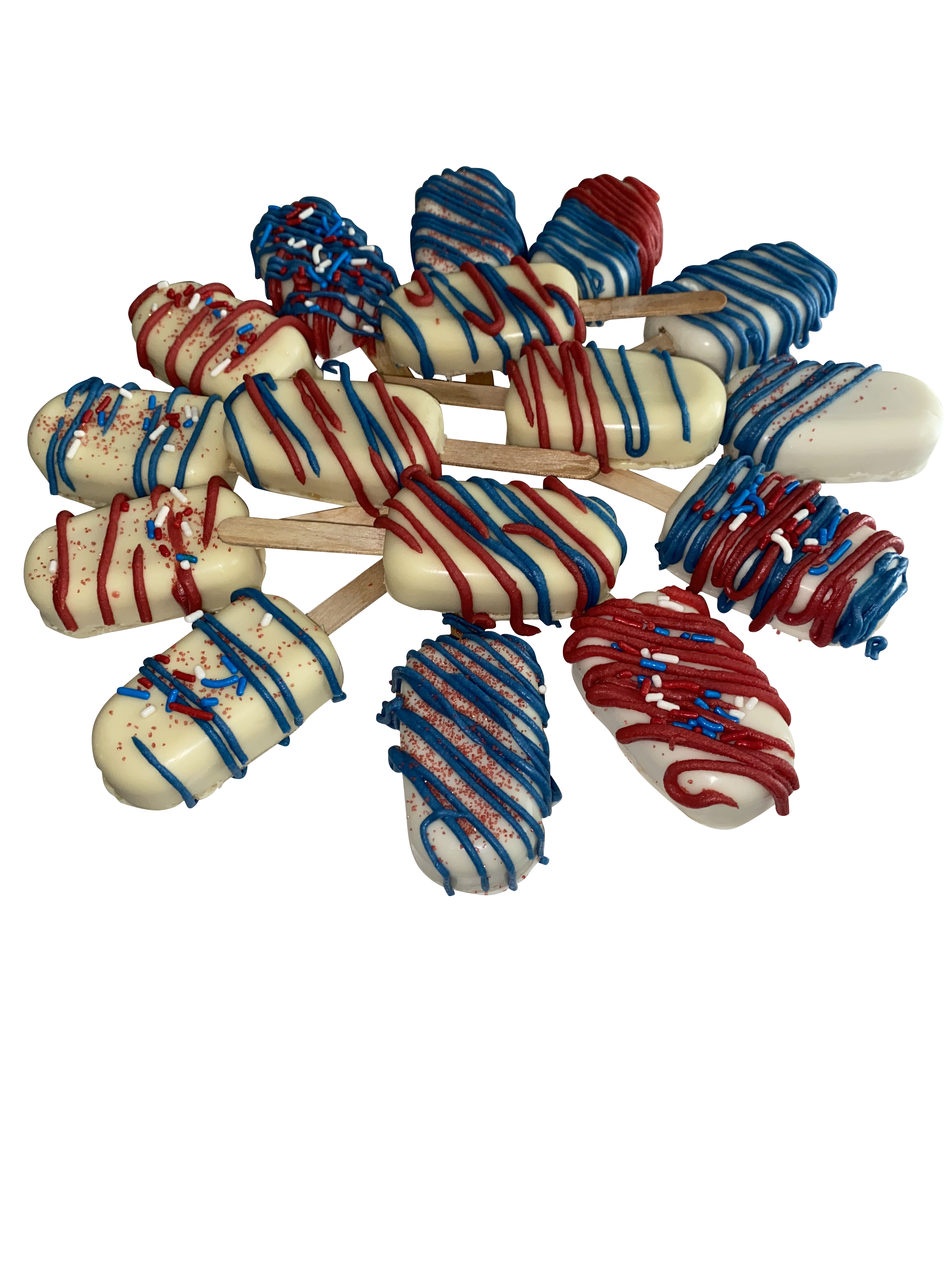 4th of July Cakesicles