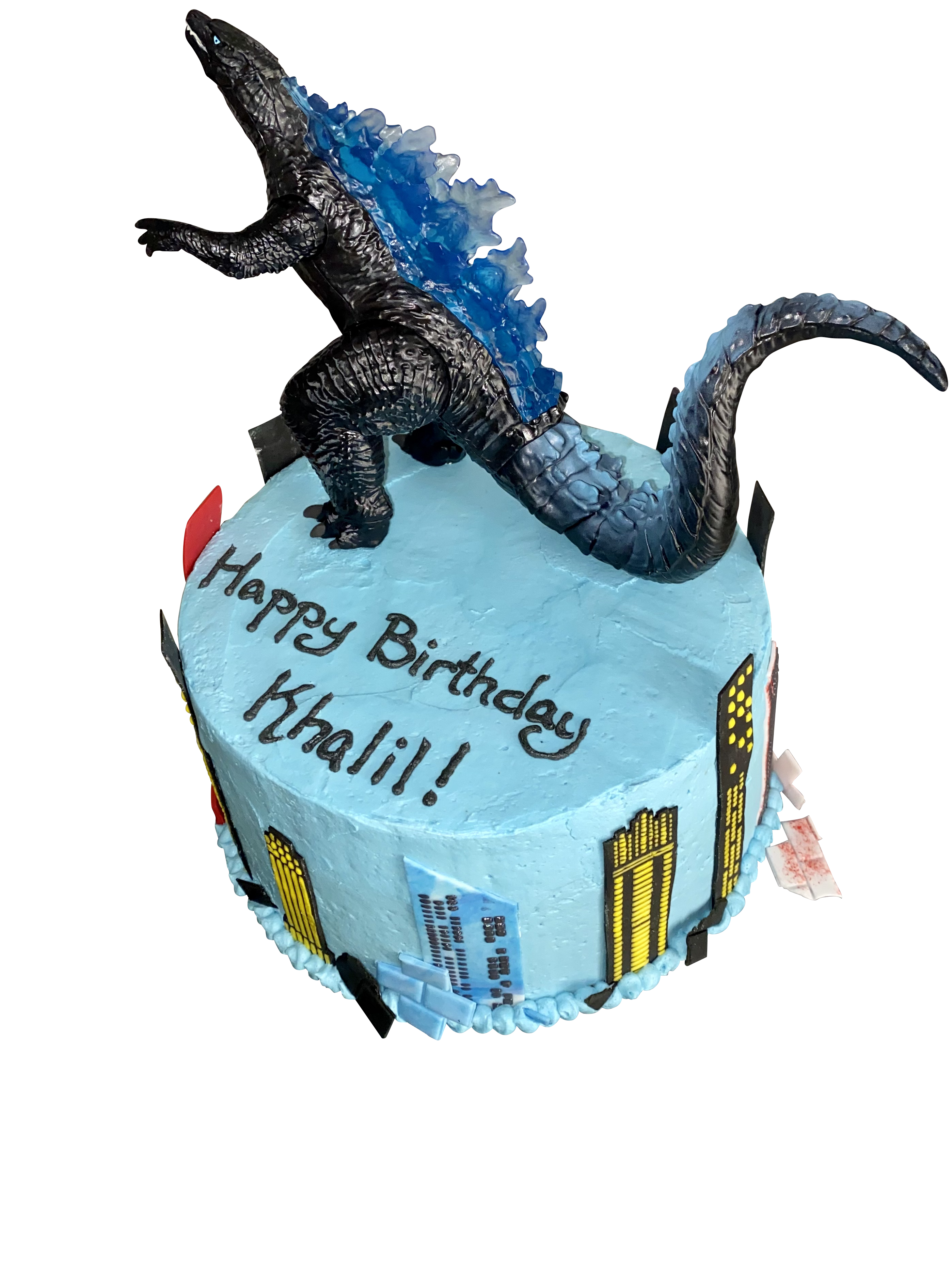 Godzilla Cake