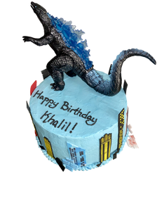 Godzilla Cake