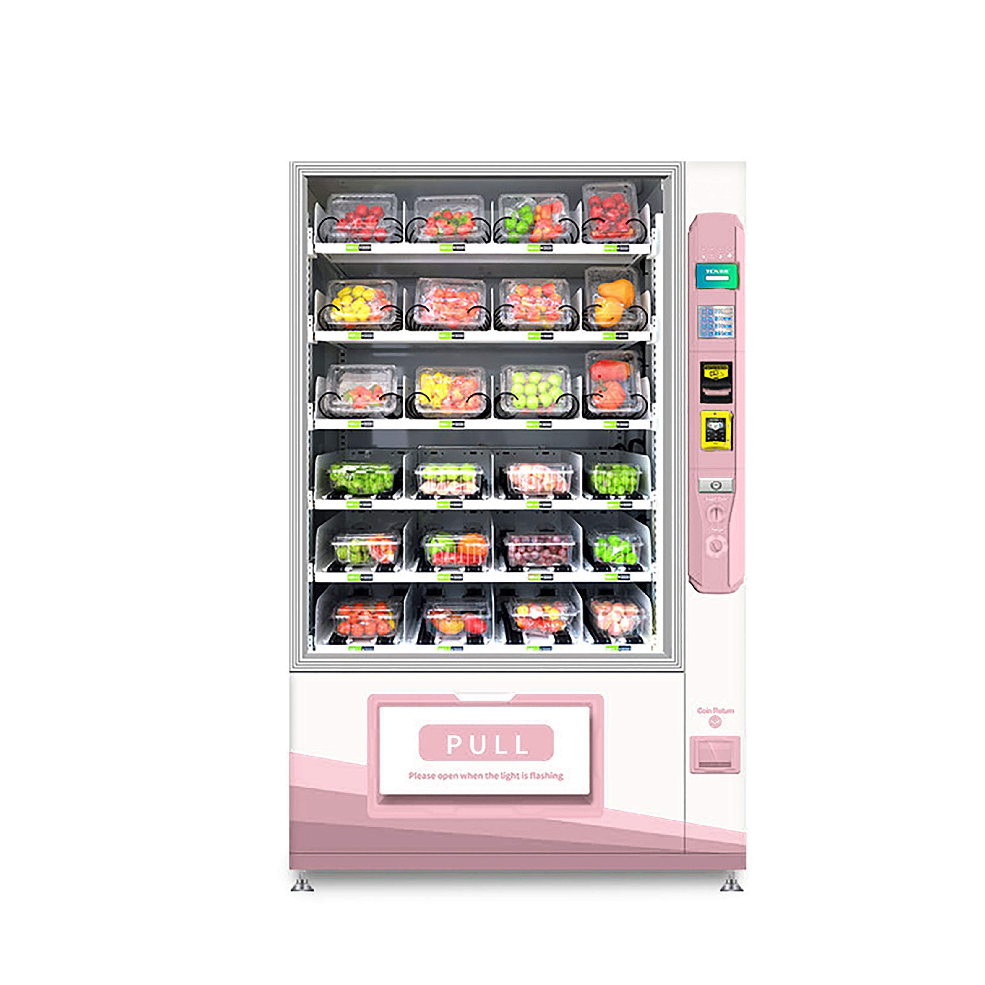 Conveyor Belt Lift Refrigerated Vending Machine