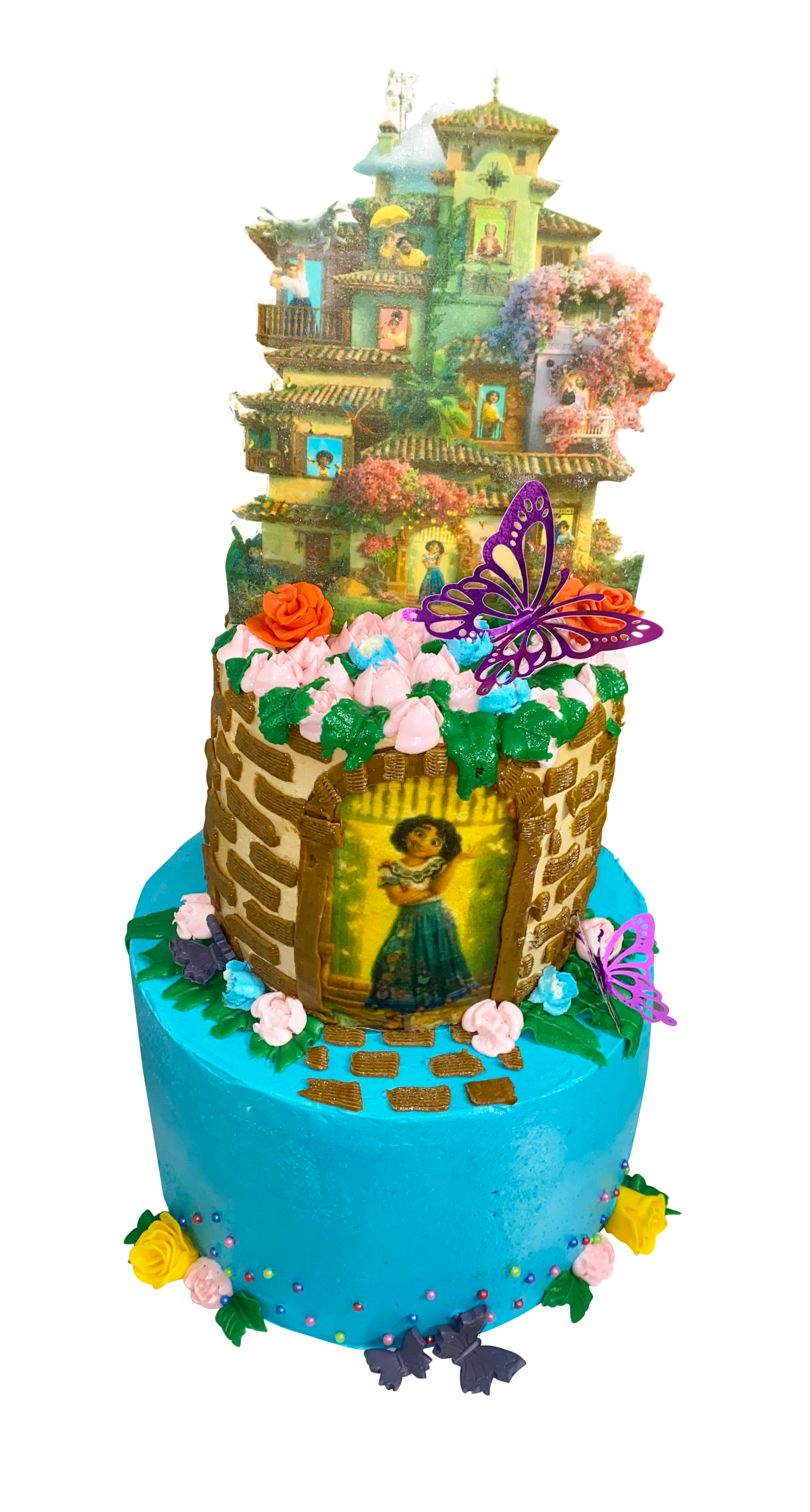 Encanto-Inspired Cake